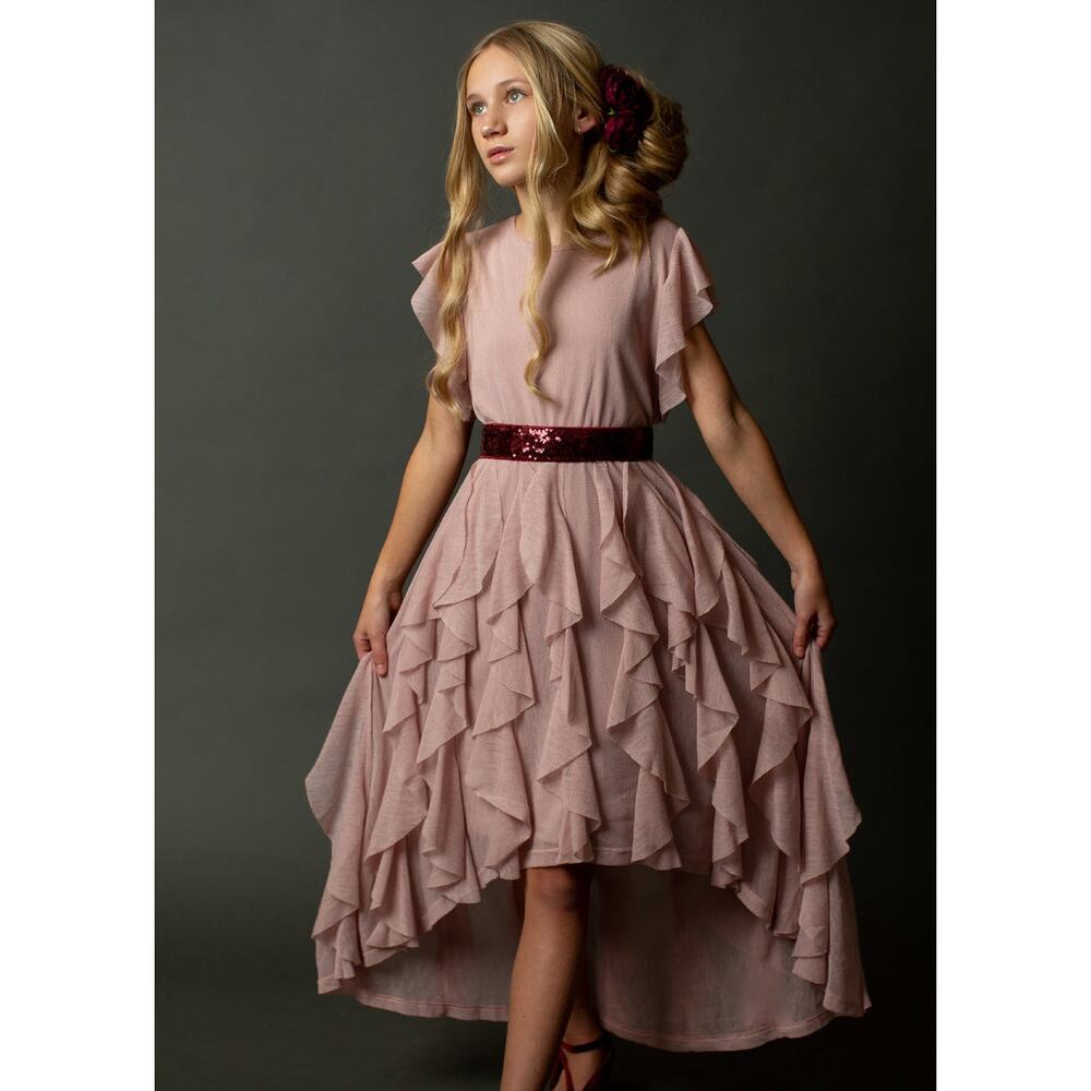 Joyfolie Mia Joy Roza Dress in Lilac Girl’s Size 14